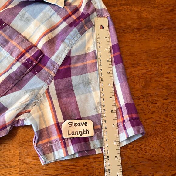 Tommy Bahama Mens L Double Flora Plaid Palm Tree Hawaiian Shirt Coastal Resort - Picture 10 of 12